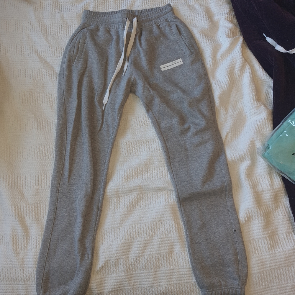 SuperFresh Gray "Slim Classics" Sweatpants